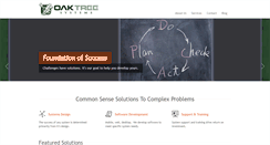 Desktop Screenshot of oaktree-systems.com