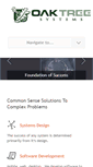 Mobile Screenshot of oaktree-systems.com