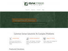 Tablet Screenshot of oaktree-systems.com